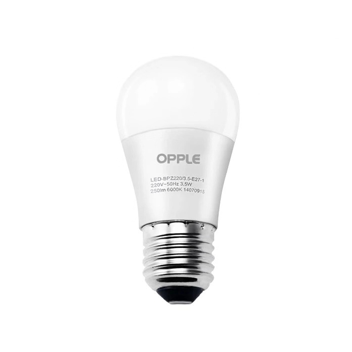 欧普照明OPPLE 心悦3S LED球泡 LED-A50-7W-E27-3000K 1个